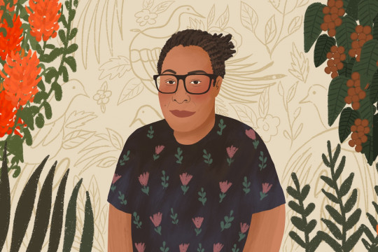 Esther Haluk, feminis Papua Barat dan pengajar di STT Walter Post Jayapura ©Pantau Gambut