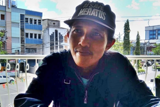 Direktur Eksekutif Walhi Kalsel dan Koordinator Simpul Jaringan Pantau Gambut Kalimantan Selatan