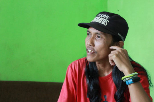 Direktur Eksekutif Walhi Kalsel dan Koordinator Simpul Jaringan Pantau Gambut Kalsel ©Pantau Gambut