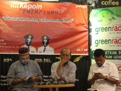 Debat visi misi juru bicara pasangan calon Gubernur Riau 2018-2023