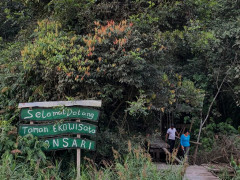 Taman Ekowisata Kebon Sari di Desa Pematang Rahim, Tanjung Jabung Timur, Jambi, 14 Oktober 2021. © Yitno Suprapto