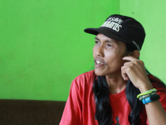 Direktur Eksekutif Walhi Kalsel dan Koordinator Simpul Jaringan Pantau Gambut Kalsel ©Pantau Gambut