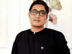 Direktur Kaliptra Andalas dan Koordinator Simpul Jaringan Pantau Gambut Riau ©Pantau Gambut